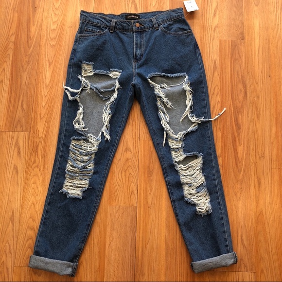 Fashion Nova Denim - Fashion Nova Boyfriend Jeans